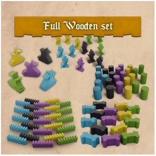 Stupor Mundi - Componenti in Legno (Upgrade)