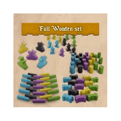 Stupor Mundi - Componenti in Legno (Upgrade)