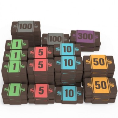 Speakeasy - Banconote in Legno (Upgrade)