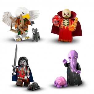 Bundle di 12 LEGO Minifigures - 71047 - Dungeons & Dragons (Collezione Completa) 2