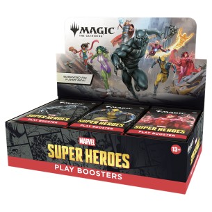 Marvel Super Heroes - Play Booster Display da 30 Buste (ENG)