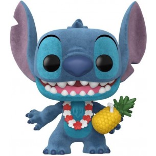 Funko Pop 1567 - Luau Stitch - Lilo & Stitch (Special Edition) (Flocked) 2