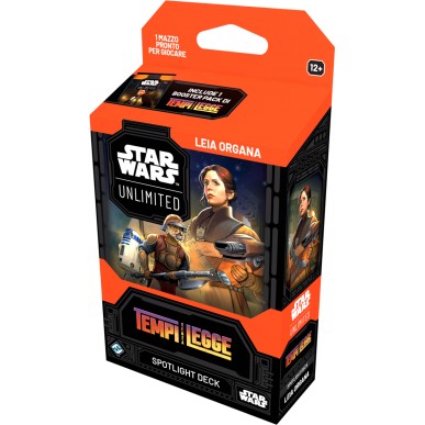 Star Wars: Unlimited - Tempi Senza Legge - Spotlight Deck - Leia Organa (ITA)