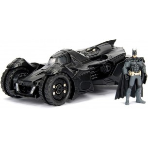Batman Arkham Knight Batmobile & Batman - Metals Die Cast - Jada Toys (7cm)