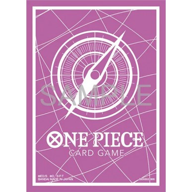 Standard - One Piece Card Game - Official Sleeves 13 - Standard Purple (70 Bustine)