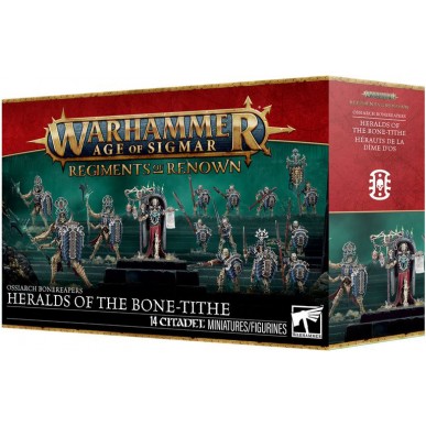 Ossiarch Bonereapers - Heralds of the Bone-tithe - Regiment of Renown