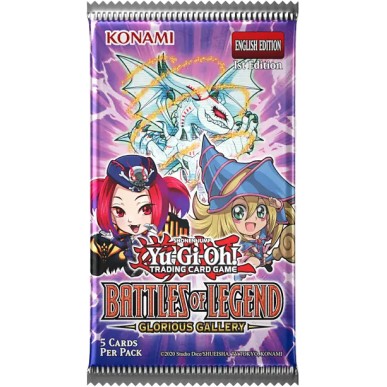 Battles of Legend: Glorious Gallery - Bustina da 5 Carte (1a Edizione - ENG)