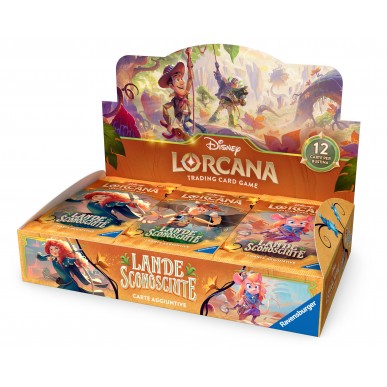 Lorcana - Lande Sconosciute - Booster Pack Display da 24 Buste (ITA)