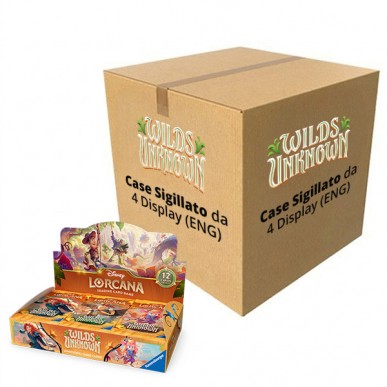 Lorcana - Wilds Unknown - Case da 4 Display (ENG)
