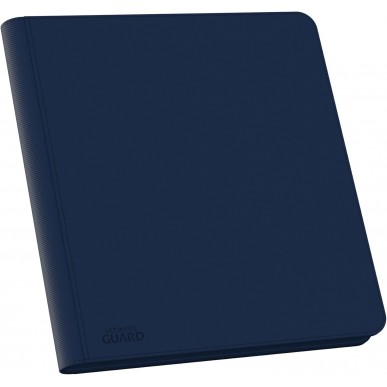 Album 12 Tasche - QuadRow Zipfolio 480 Xenoskin - Blue - Ultimate Guard