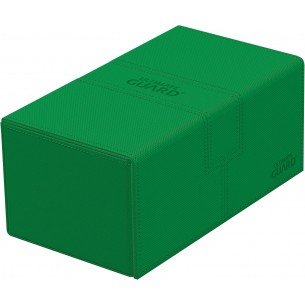 Twin Flip'n'Tray 200+ Xenoskin - Verde - Ultimate Guard