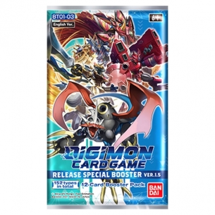 Release Special Booster 1.5 - Busta da 12 Carte (ENG) Digimon Card Game