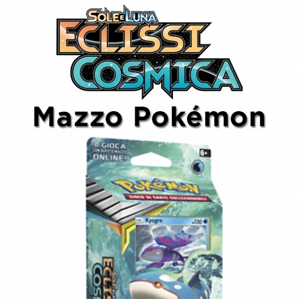 Kyogre Abissi Inesplorati - Mazzo Tematico Eclissi Cosmica (ITA) Mazzi Precostruiti Pokémon