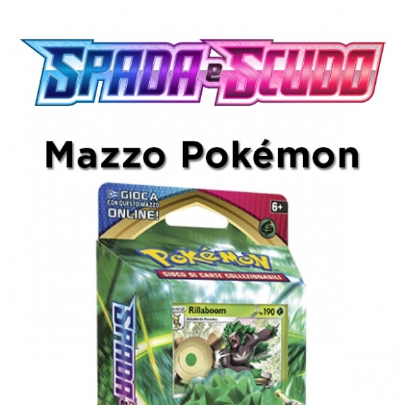 Rillaboom - Mazzo Tematico Spada E Scudo + Penna Fantàsia (ITA) Mazzi Precostruiti Pokémon
