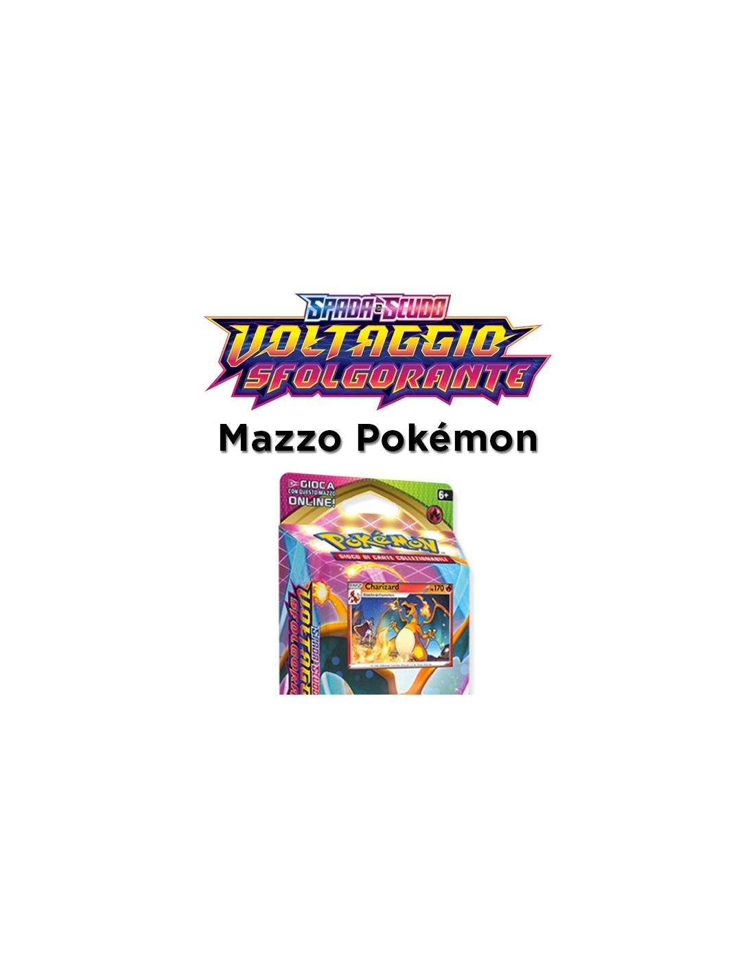 ITA MagicCorner Pokemon Voltaggio Sfolgorante Penna Mazzo Tematico Charizard 