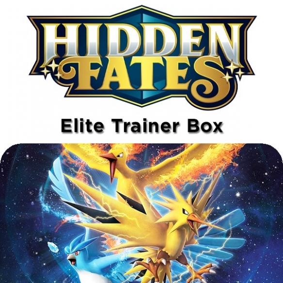 Destino Sfuggente / Hidden Fates - Set Allenatore Fuoriclasse / Elite Trainer Box (ENG) Set Allenatore Fuoriclasse