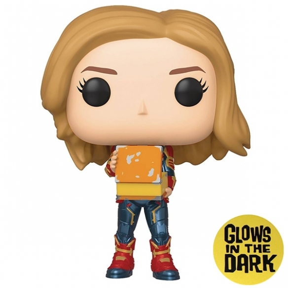 Funko Pop 444 - Captain Marvel with Lunch Box (Glows in the Dark) POP!