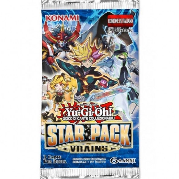 Star Pack Vrains - Busta 3 Carte (ITA - 1a Edizione) Bustine Singole Yu-Gi-Oh!
