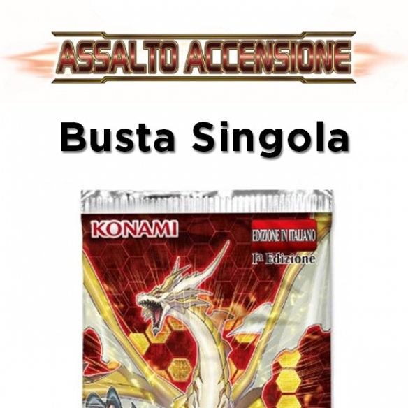 Assalto Accensione - Busta 9 Carte (ITA - Unlimited) Bustine Singole Yu-Gi-Oh!