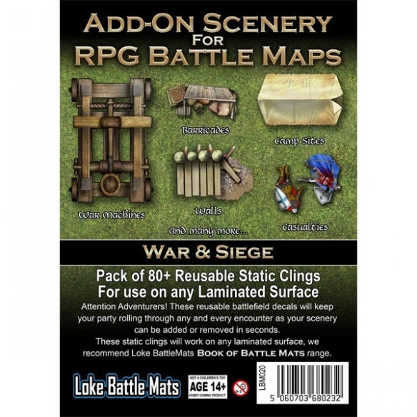 Add-On Scenery - War & Siege Accessori D&D