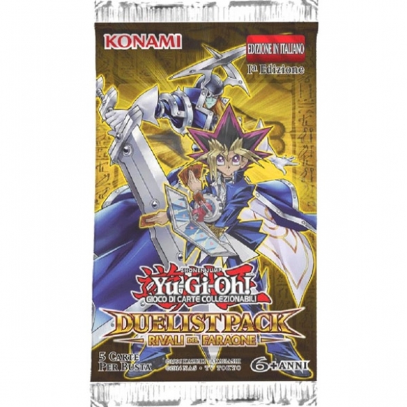 Duelist Pack Rivali del Faraone - Busta da 5 carte (ITA - 1a Edizione) Bustine Singole Yu-Gi-Oh!