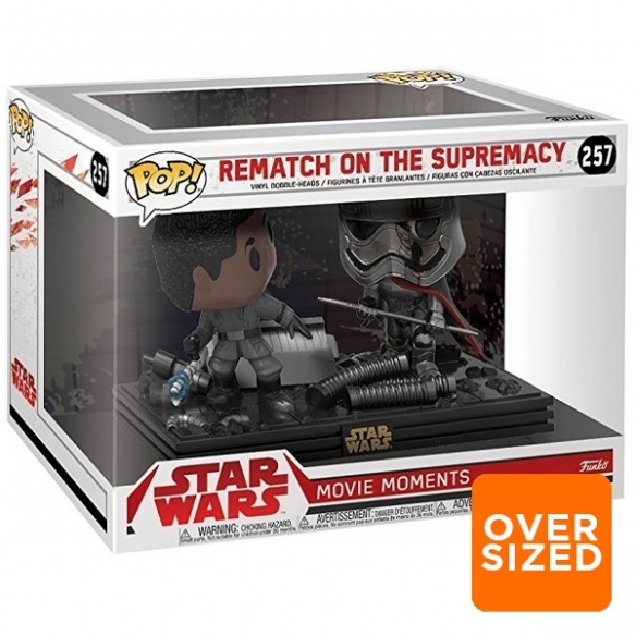 Funko Pop Movie Moments 257 - Rematch on the Supremacy - Star Wars (Oversized) Funko