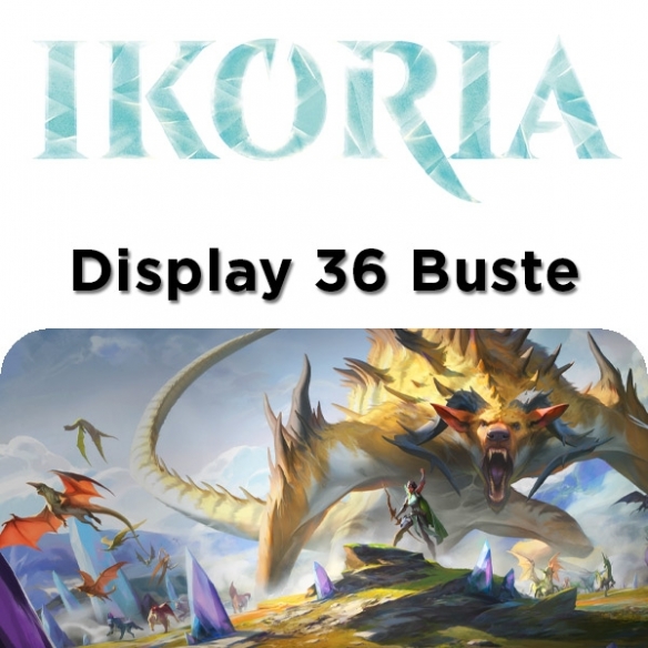 Ikoria Lair of Behemoths - Display 36 Buste (RUS) Box di Espansione Magic the Gathering