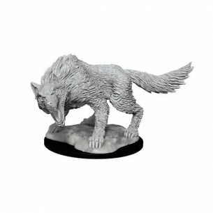 Nolzur's Marvelous Miniatures - Winter Wolf Miniature