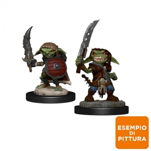 Deep Cuts Miniatures - Goblin Male Fighter Miniature Dungeons & Dragons 2
