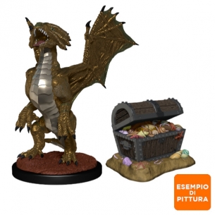 Nolzur's Marvelous Miniatures - Bronze Dragon Wyrmling Miniature 2