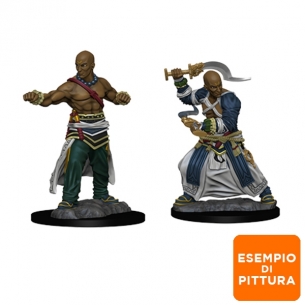 Deep Cuts Miniatures - Human Male Monk Miniature 2