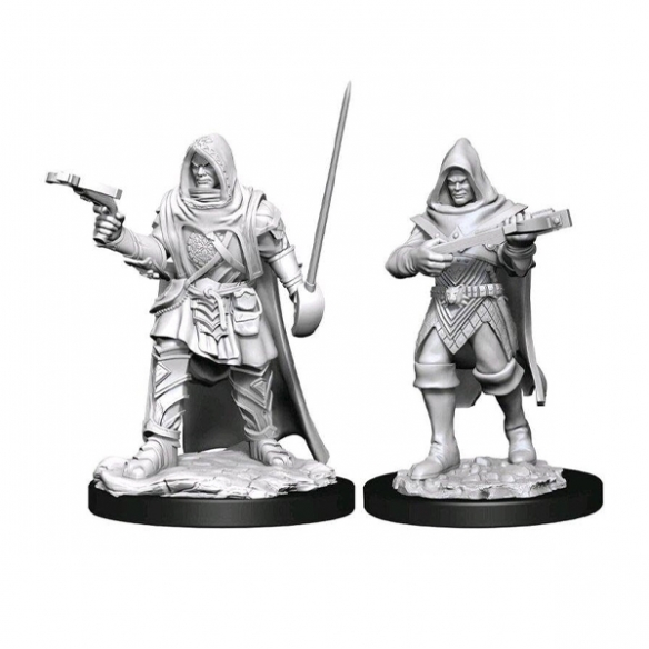 Deep Cuts Miniatures - Human Male Rogue v2 Miniature