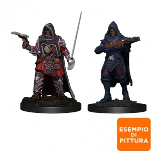 Deep Cuts Miniatures - Human Male Rogue v2 Miniature 2