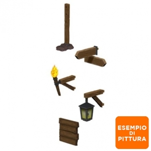 Deep Cuts Miniatures - Signs & lights Miniature 2