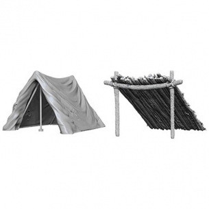 Deep Cuts Miniatures - Tent & Lean-To Miniature