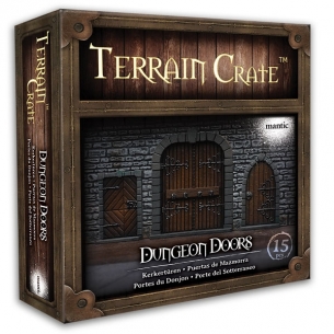 Terrain Crate - Dungeon Doors Miniature