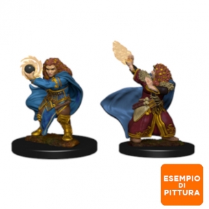 Nolzur's Marvelous Miniatures - Dwarf Female Wizard Miniature 2