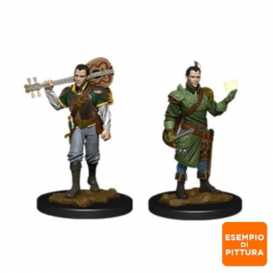 Nolzur's Marvelous Miniatures - Half-Elf Male Bard Miniature 2
