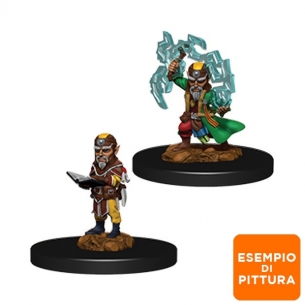 Deep Cuts Miniatures - Gnome Male Sorcerer Miniature 2