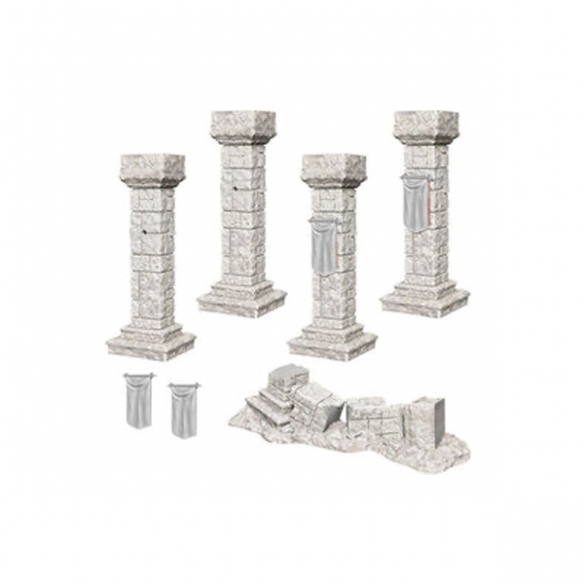 Deep Cuts Miniatures - Pillars & Banners Miniature