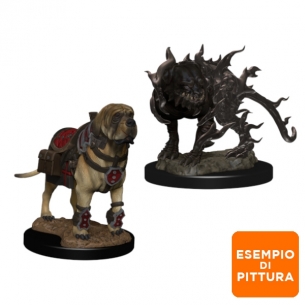 Nolzur's Marvelous Miniatures - Mastif & Shadow Mastif Miniature Dungeons & Dragons 2