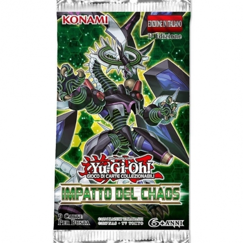 Impatto Del Chaos - Busta 9 Carte (ITA - 1a Edizione) Bustine Singole Yu-Gi-Oh!