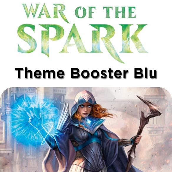 War of the Spark - Theme Booster Blu + Penna Fantasia! (ENG) Edizioni Speciali