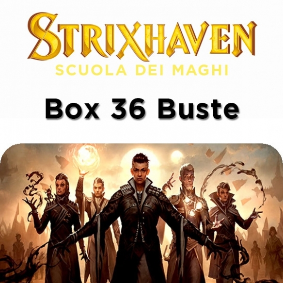 Strixhaven: Scuola dei Maghi - Draft Booster Display da 36 Buste (ITA) Box di Espansione Magic: The Gathering