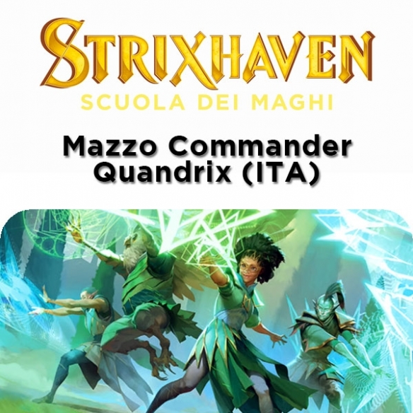 Strixhaven: Scuola dei Maghi - Commander Quandrix (ITA) Mazzi Precostruiti Magic: The Gathering