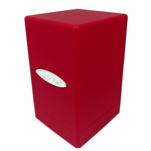 Satin Tower - Apple Red - Ultra Pro Deck Box