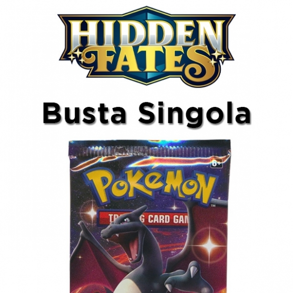 Hidden Fates - Busta 10 Carte (ENG) Bustine Singole Pokémon