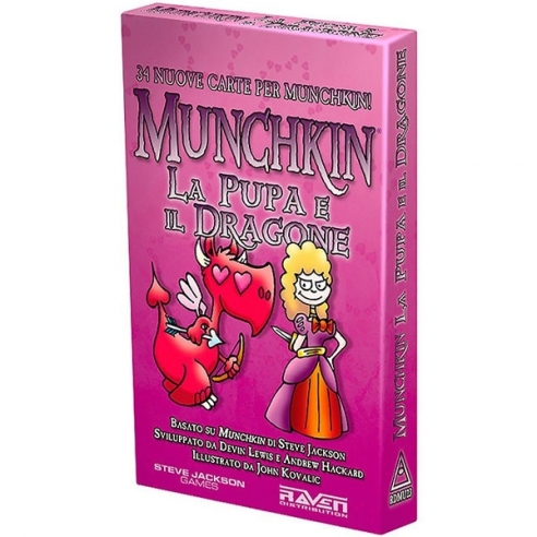 Munchkin - La Pupa E Il Dragone (Espansione) Party Games