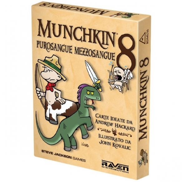Munchkin 8 - Purosangue Mezzosangue (Espansione) Party Games