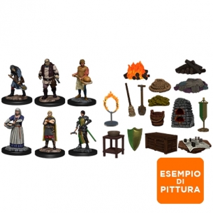 Deep Cuts Miniatures - Castle Kingdom Retainers Miniature 2